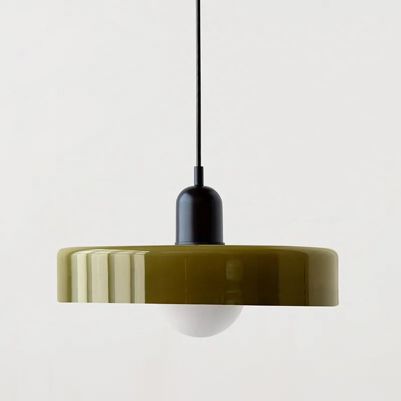 Avero Disc Pendant Lamp – Contemporary Glass Balance