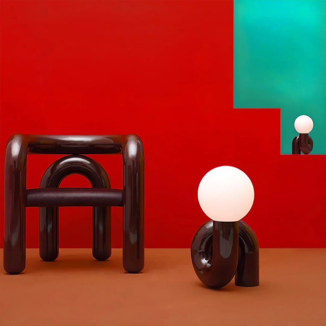 Curvia Neotenic Table Lamp – Playful Modern Lighting