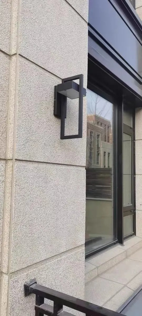 Eden Outdoor Wall Sconce – Sleek Modern Waterproof Exterior Light