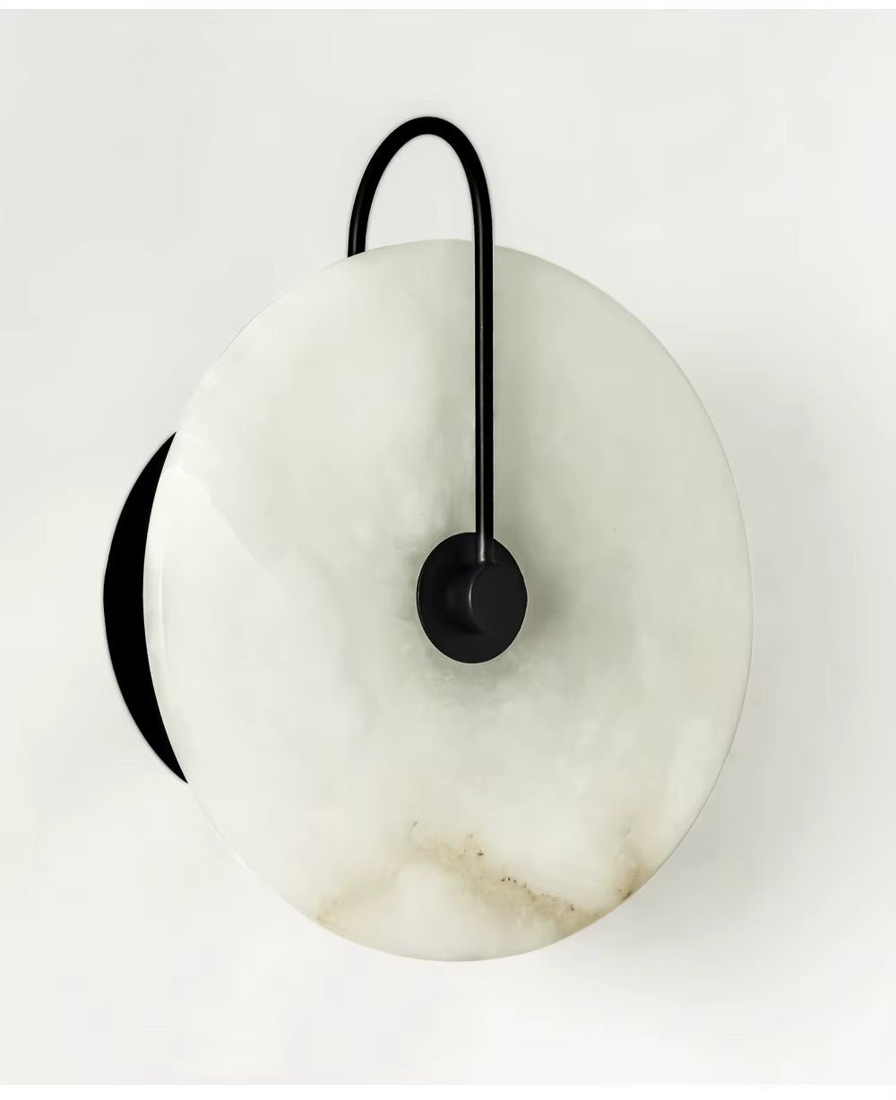 Elysian Marble Wall Light - goldenlumen