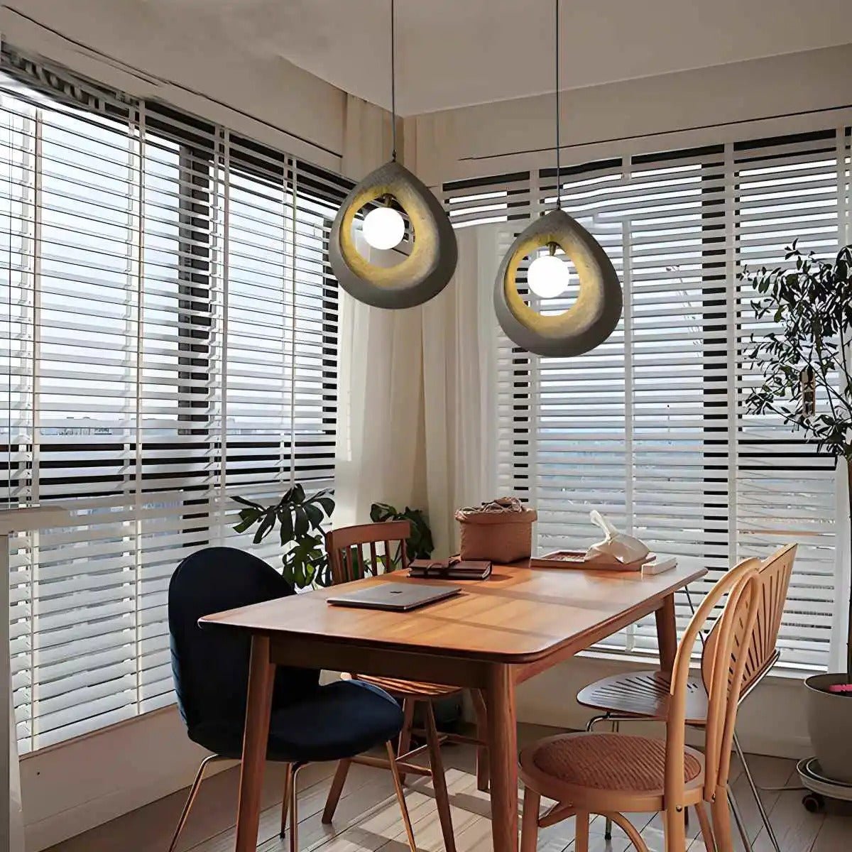 Harmonia Pendant Light – Organic Wabi-Sabi Lighting for Minimalist Spaces