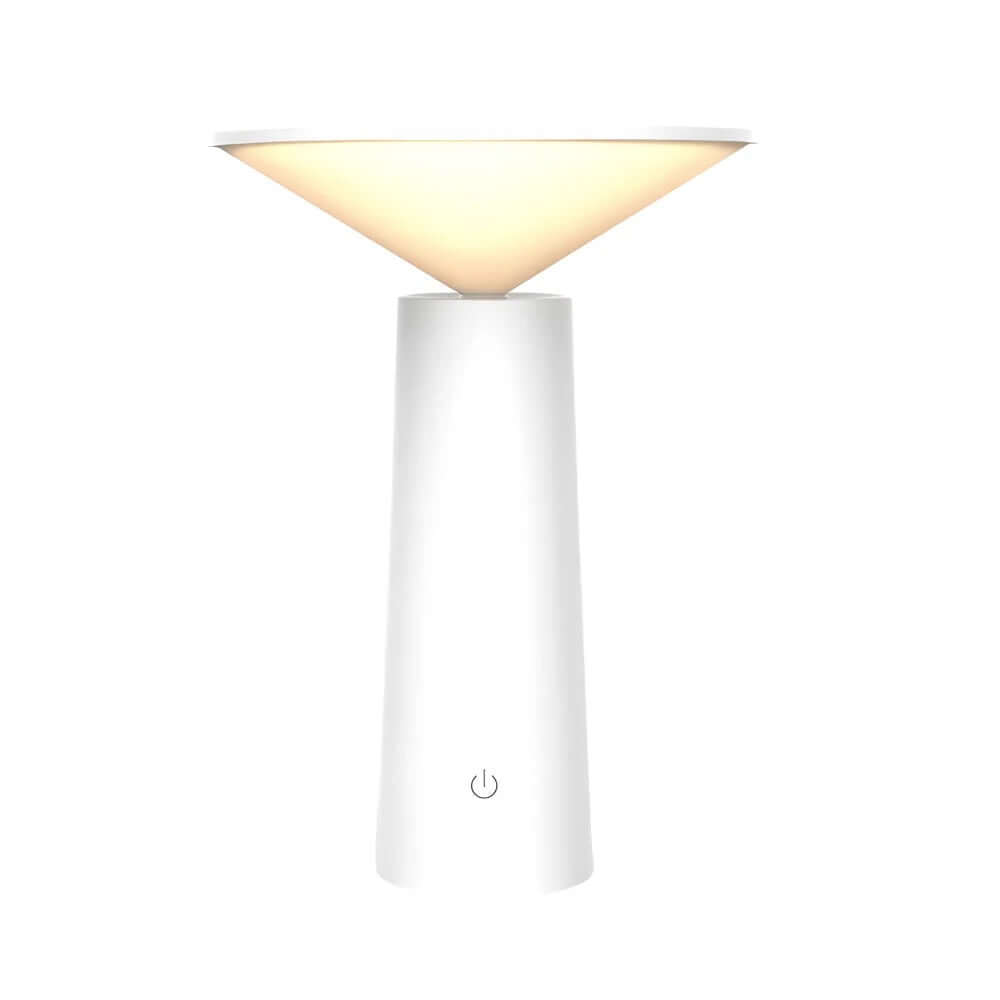 Rivo Cordless Table Lamp with a sculptural design, providing adjustable ambient light for any space.