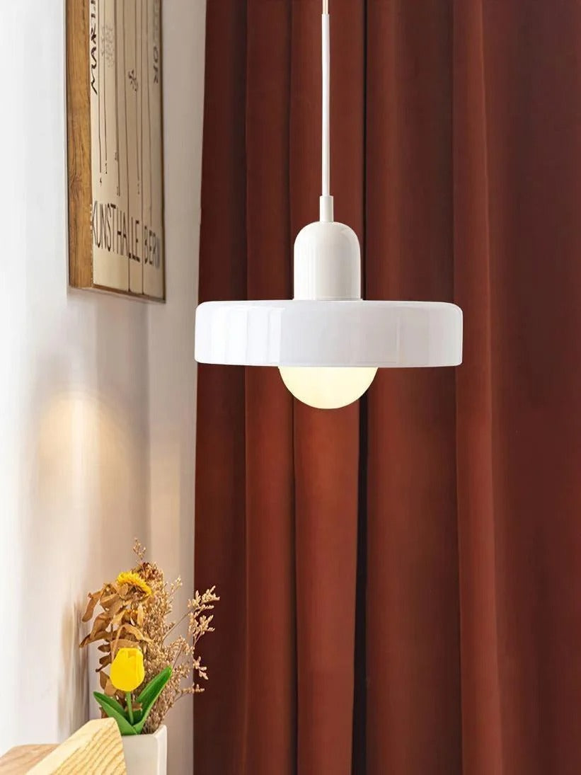 Avero Disc Pendant Lamp – Contemporary Glass Balance