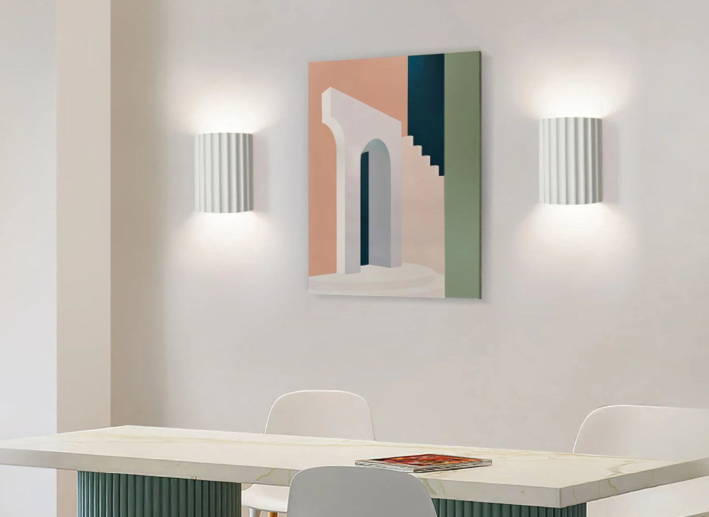 Stria Wall Sconce – Textured Ambient Light