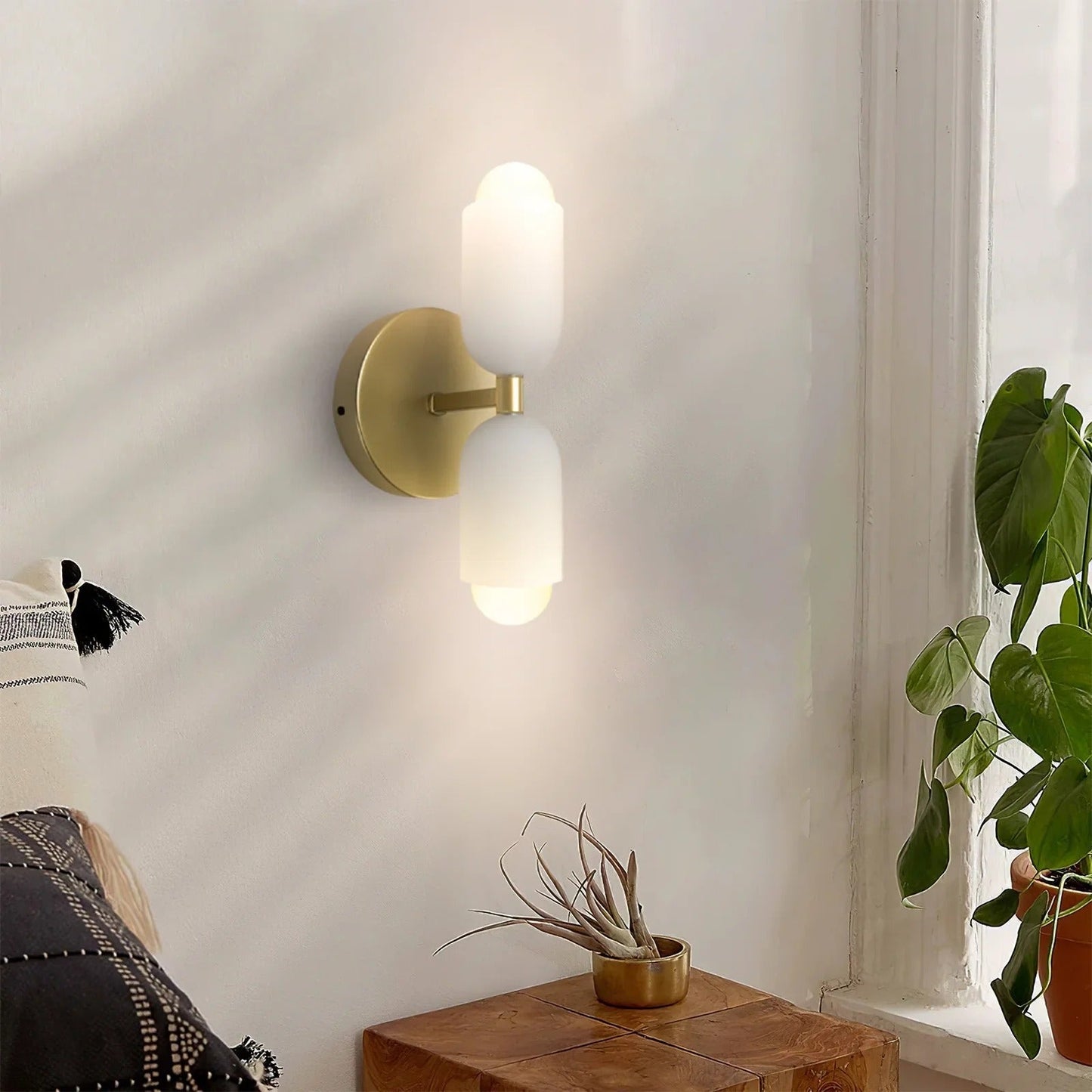 Maison Grace Wall Sconce – Elegant Dual-Headed Wall Lamp