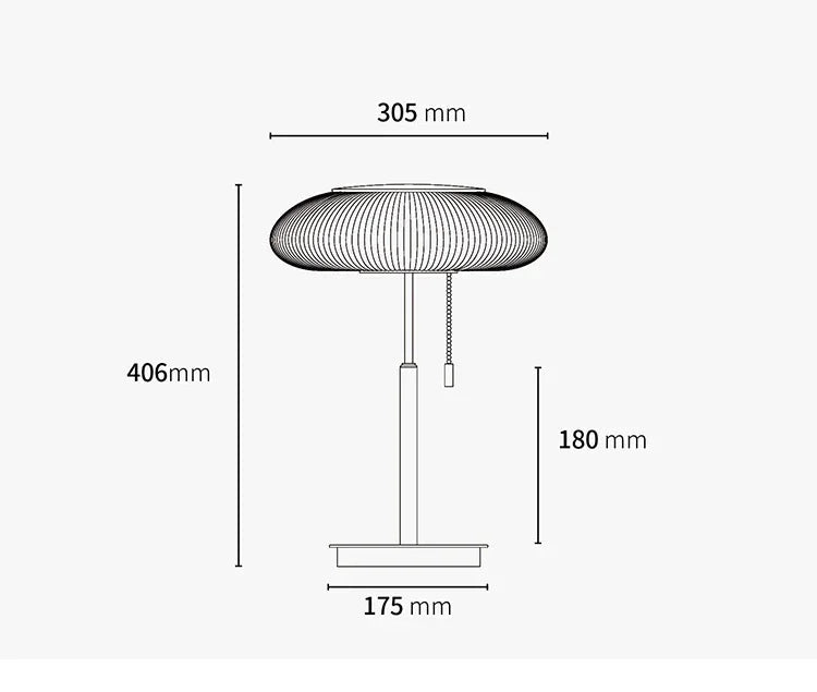 Matsutake Bloom Table Lamp – Elegant Table Lighting