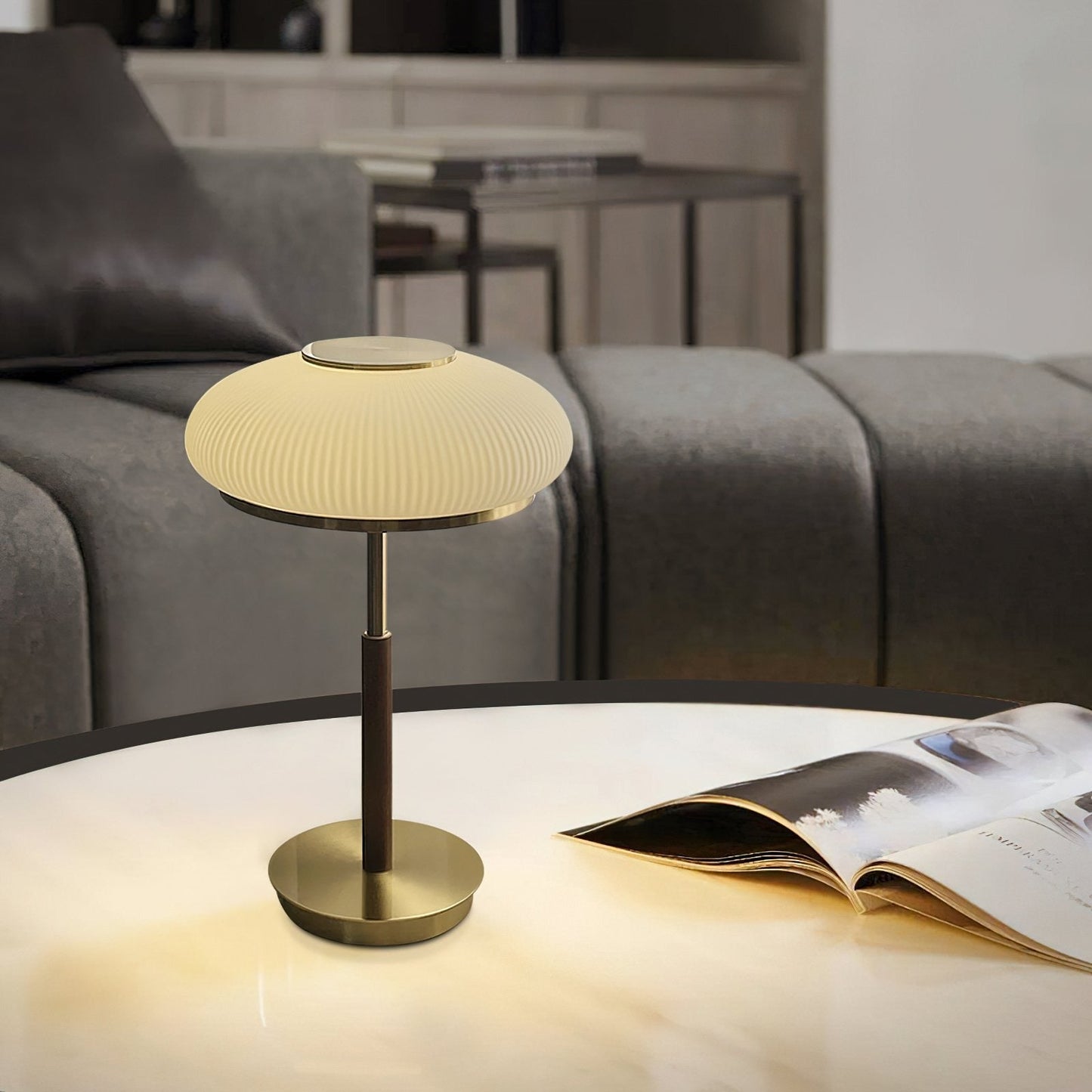 Matsutake Bloom Table Lamp – Elegant Table Lighting