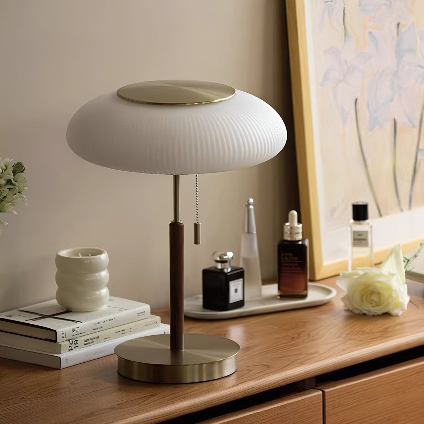 Matsutake Bloom Table Lamp – Elegant Table Lighting