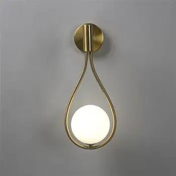 Nordic Aura – Scandinavian Style Wall Light - goldenlumen