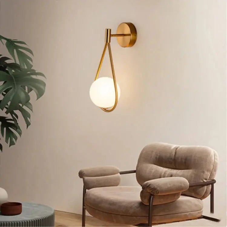 Nordic Aura – Scandinavian Style Wall Light - goldenlumen