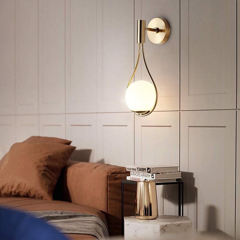 Nordic Aurea Droplet Wall Sconce – Timeless Scandinavian Design