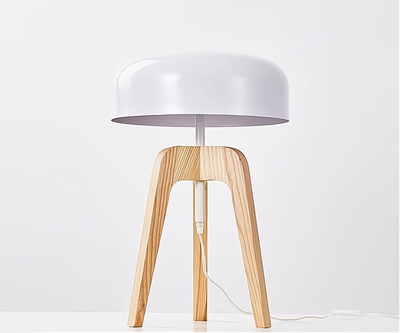 Pileo Luxury Wooden Table Lamp - goldenlumen
