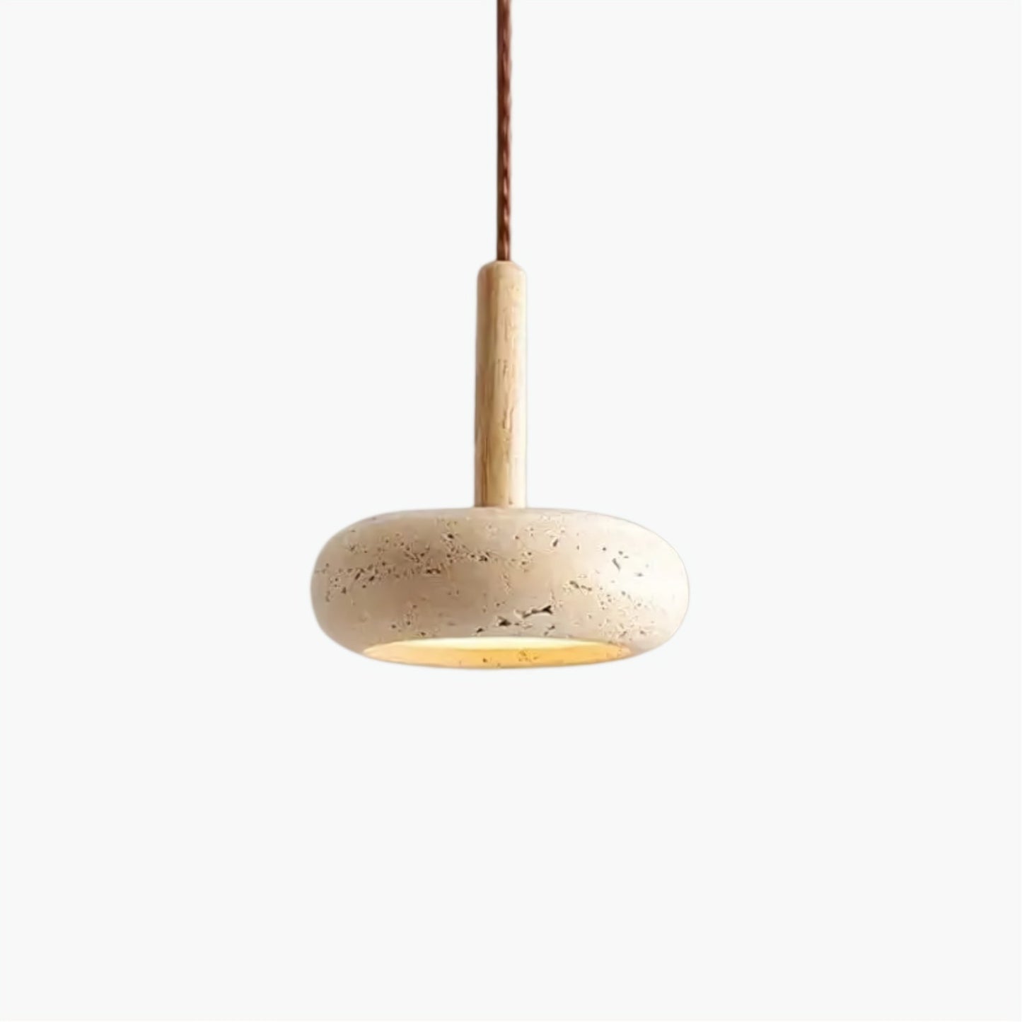 Serenite Pendant Light – Wabi-Sabi Inspired Natural Stone Lighting for Modern Interiors