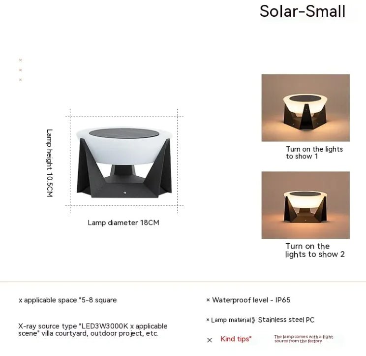 Solaris Pathway Light – Modern Outdoor Illumination