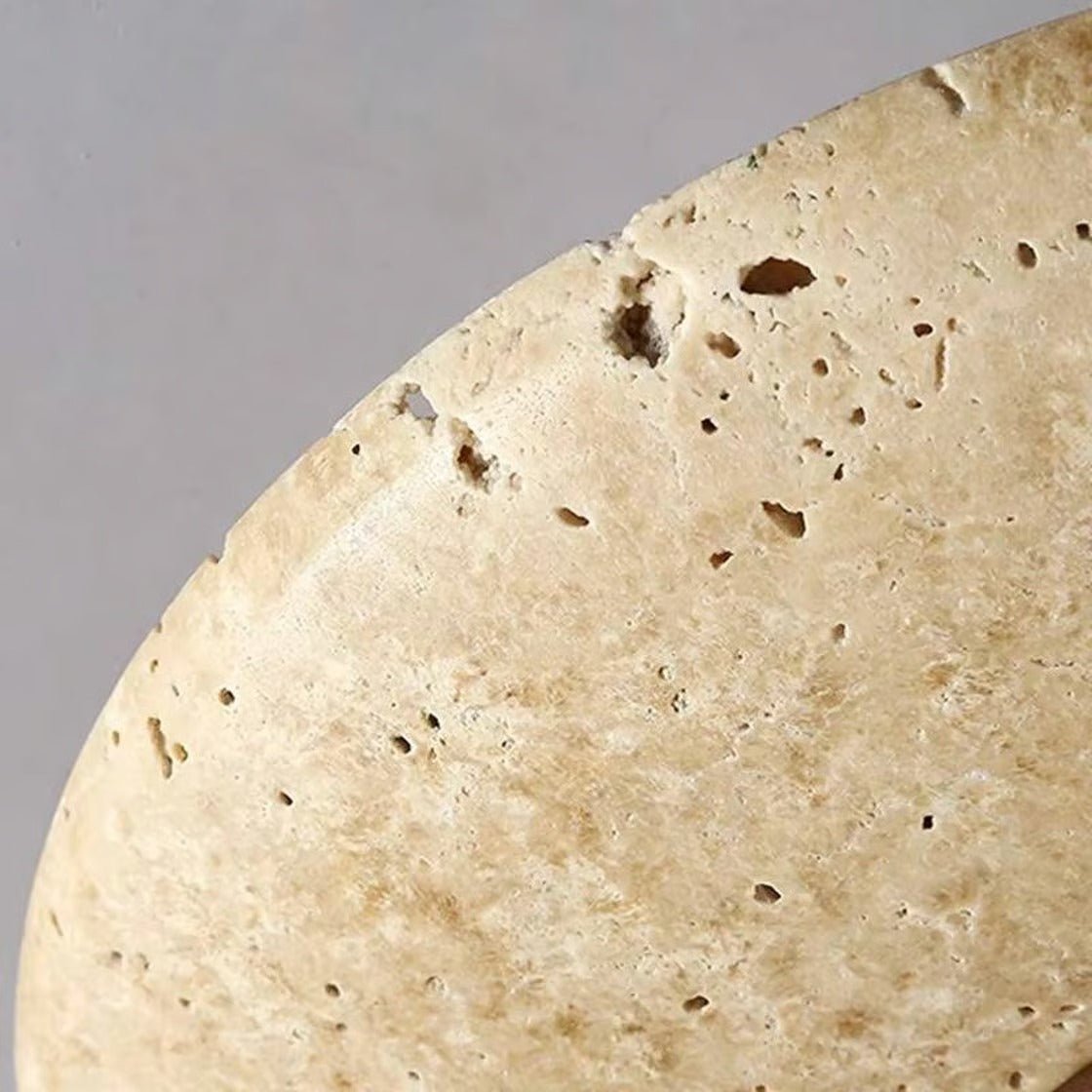 Sorai Travertine Collection– Minimal Japandi Lighting