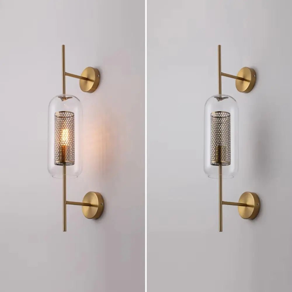 Vinta Crystal Wall Sconce - goldenlumen