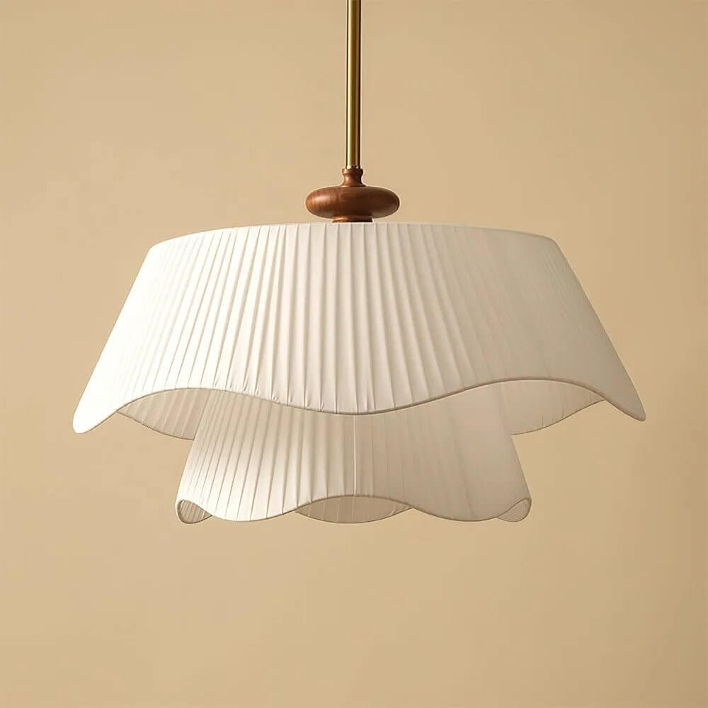 Whisper Pendant Lamp – Flowing Sculptural Fabric