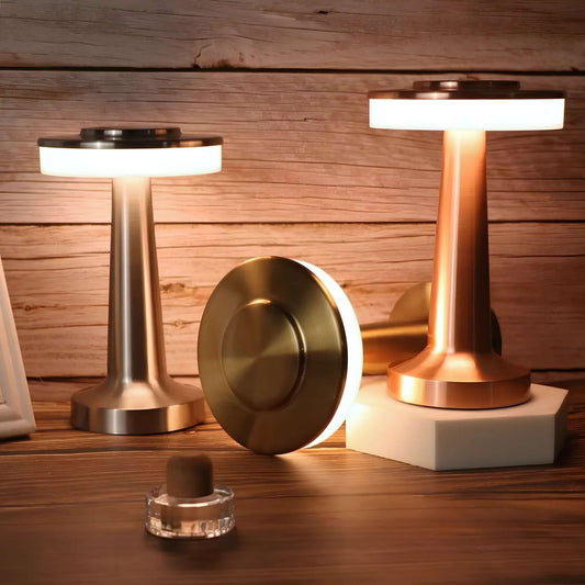 3 modern cordless table lamps