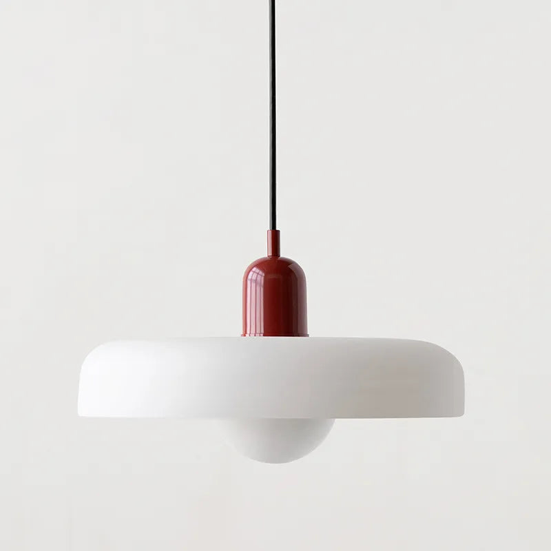 Avero Disc Pendant Lamp – Contemporary Glass Balance