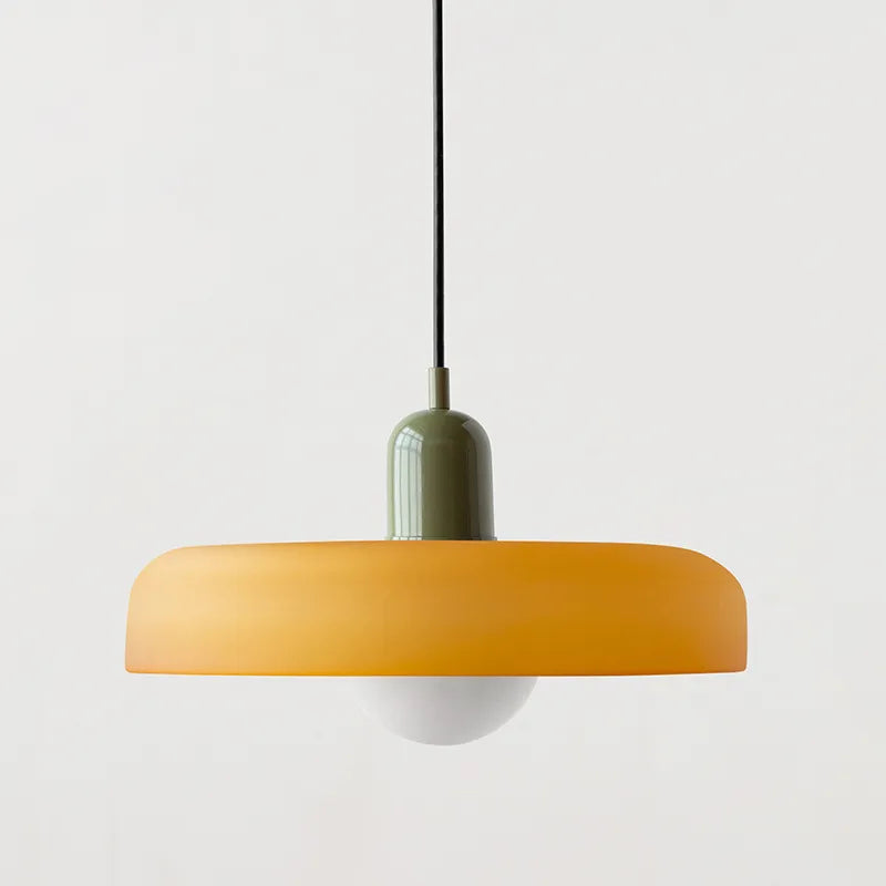 Avero Disc Pendant Lamp – Contemporary Glass Balance