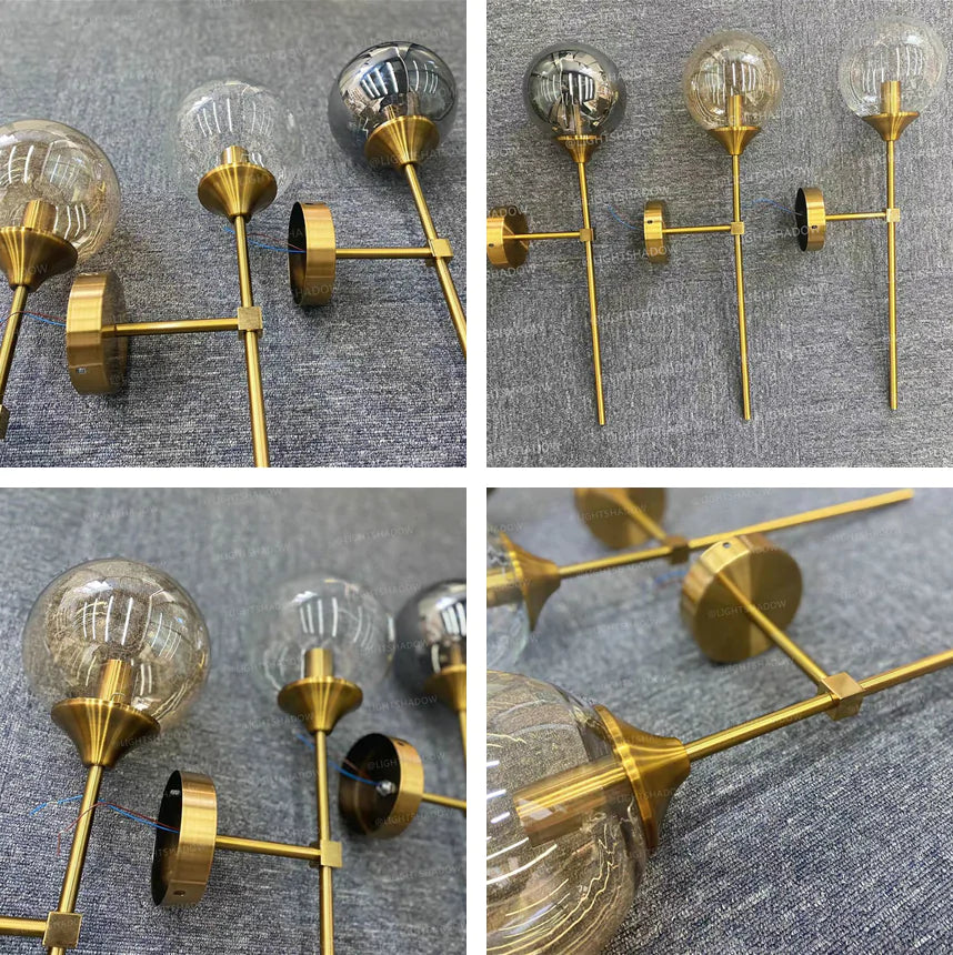 LuxeGlass Wall Light