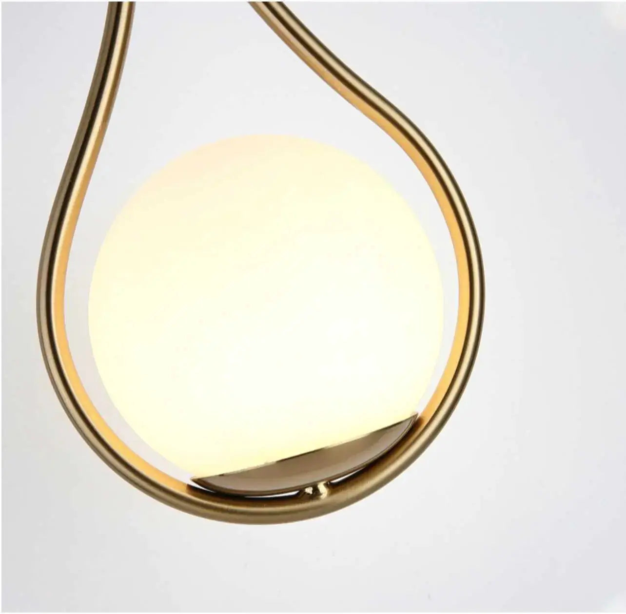 Brass Sphere Sconce - goldenlumen