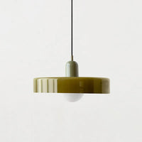 Avero Disc Pendant Lamp – Contemporary Glass Balance