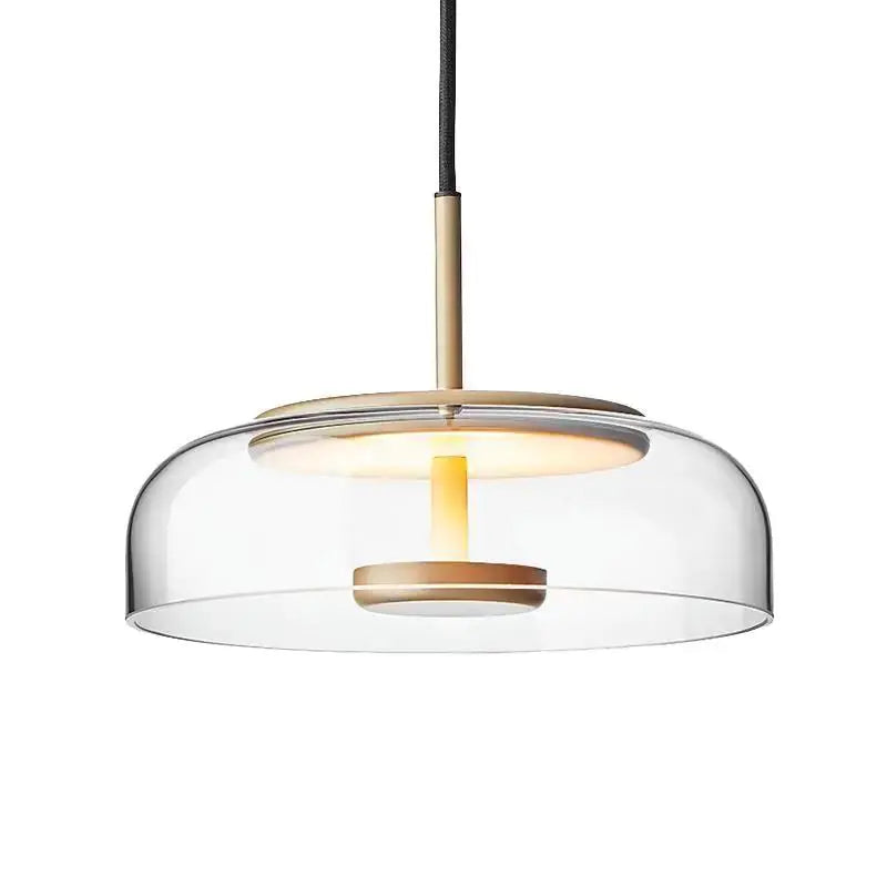 Aurelio Glass Dome Pendant Light – Modern Hanging Light