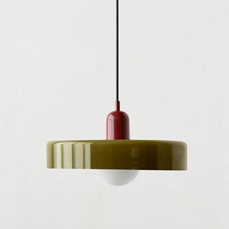 Avero Disc Pendant Lamp – Contemporary Glass Balance