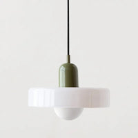 Avero Disc Pendant Lamp – Contemporary Glass Balance