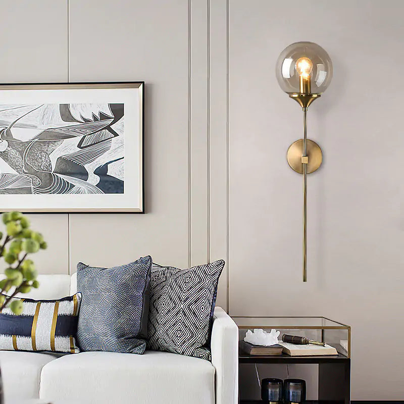 LuxeGlass Wall Light