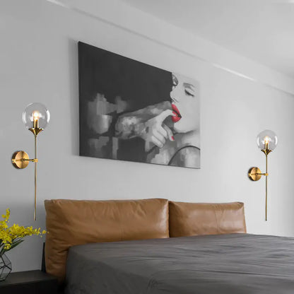 LuxeGlass Wall Light