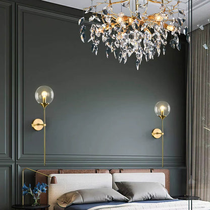 LuxeGlass Wall Light