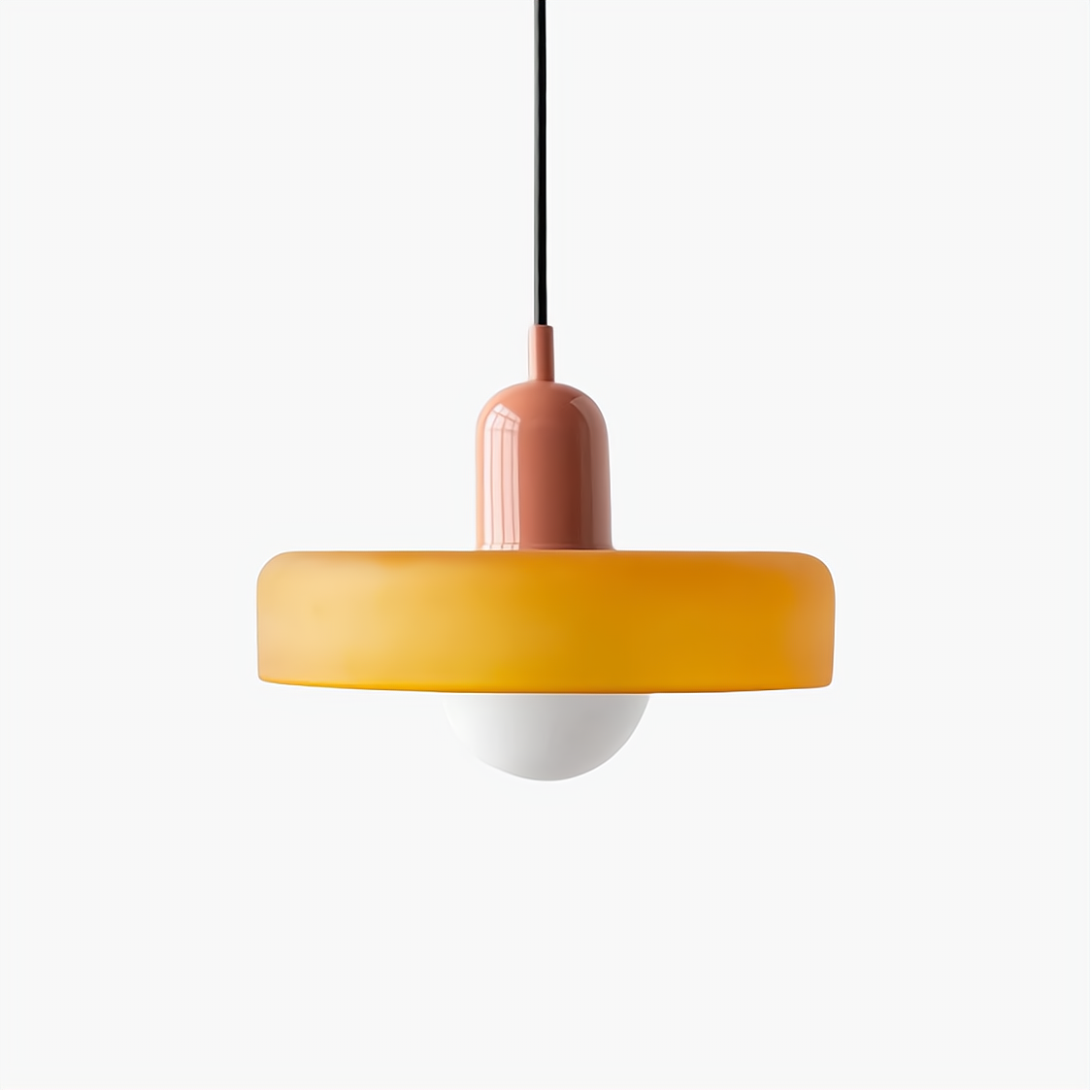 Avero Disc Pendant Lamp – Contemporary Glass Balance