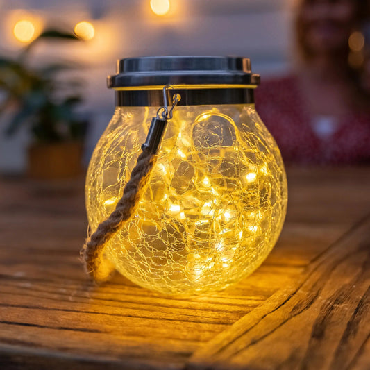 Solar Jar Light goldenlumen
