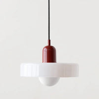 Avero Disc Pendant Lamp – Contemporary Glass Balance