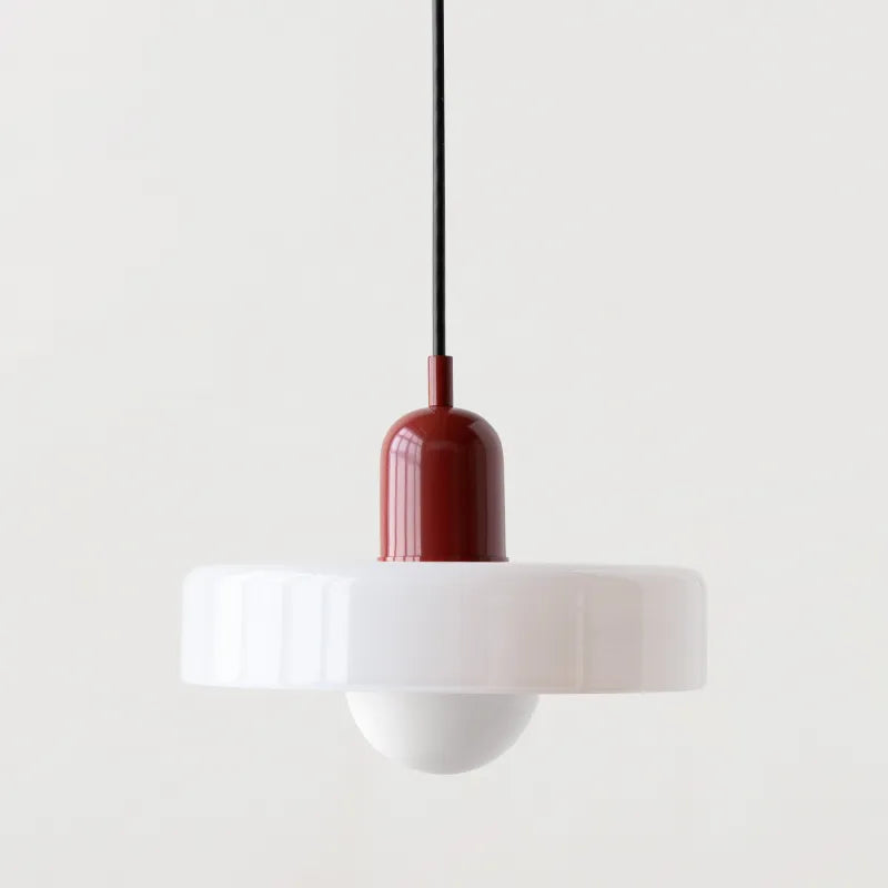 Avero Disc Pendant Lamp – Contemporary Glass Balance