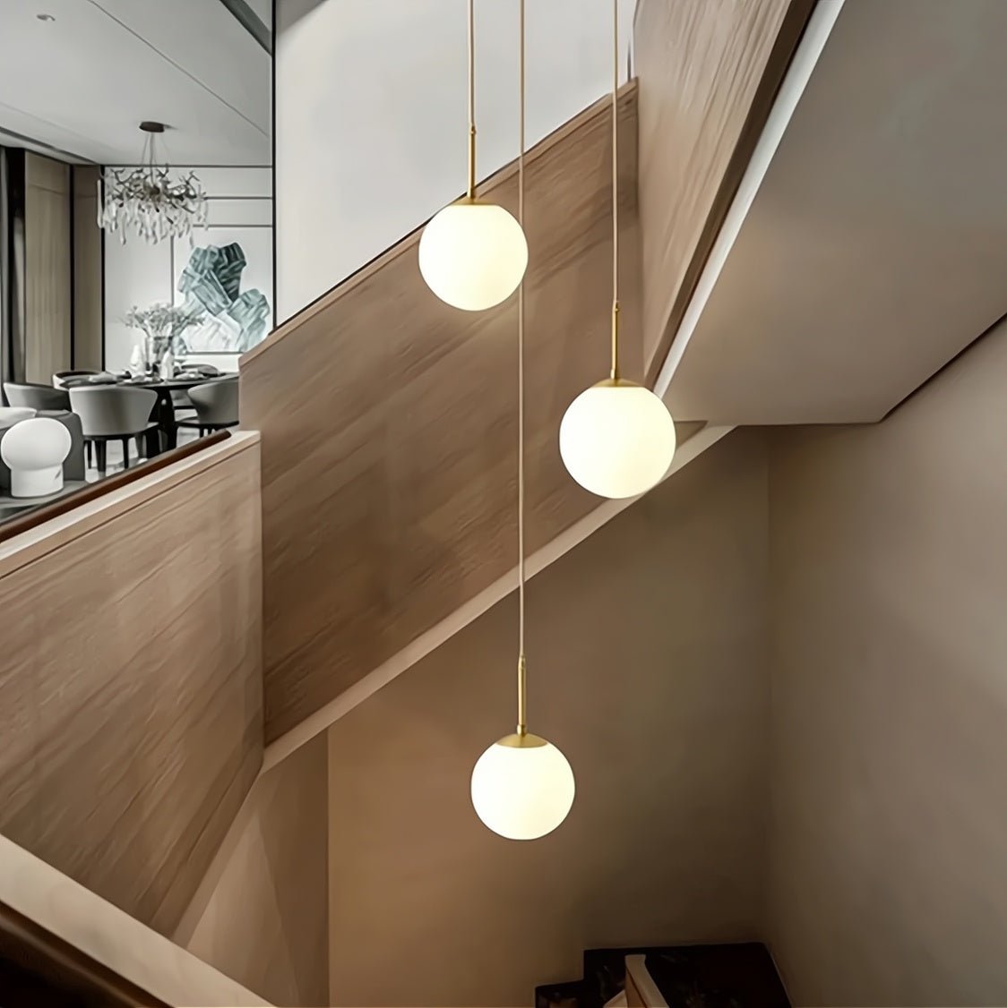 Astral Nordic Pendant Light - goldenlumen