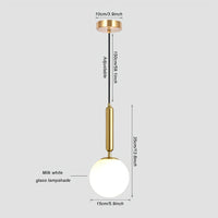Astral Nordic Pendant Light - goldenlumen