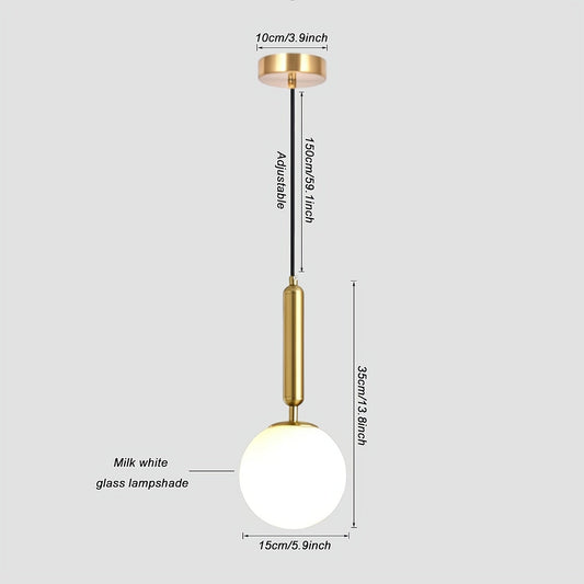 Astral Nordic Pendant Light - goldenlumen