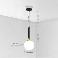 Astral Nordic Pendant Light - goldenlumen