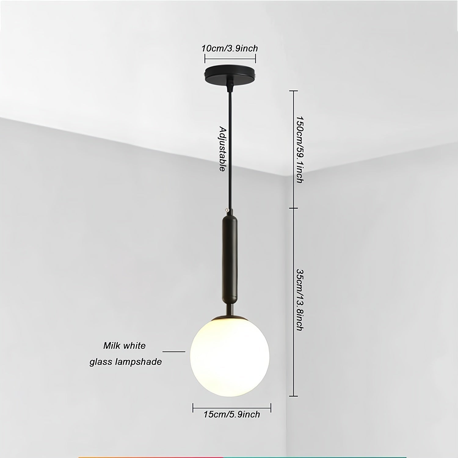 Astral Nordic Pendant Light - goldenlumen