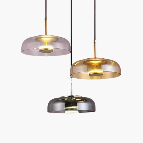 Aurelio Glass Dome Pendant Light – Modern Hanging Light