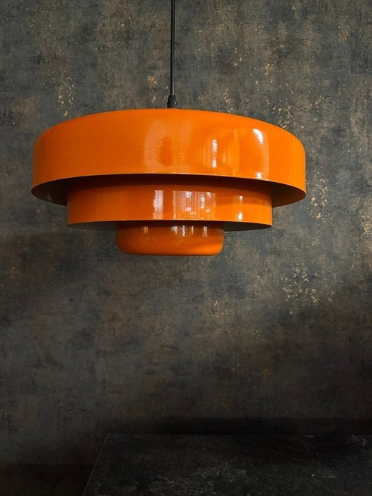 Chroma Arc Pendant Light – Modern Multi-Tone Layered Ceiling Lamp