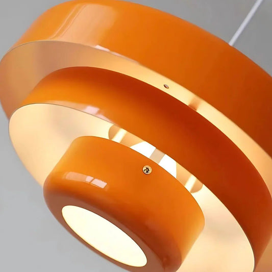 Chroma Arc Pendant Light – Modern Multi-Tone Layered Ceiling Lamp