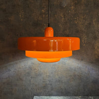 Chroma Arc Pendant Light – Modern Multi-Tone Layered Ceiling Lamp