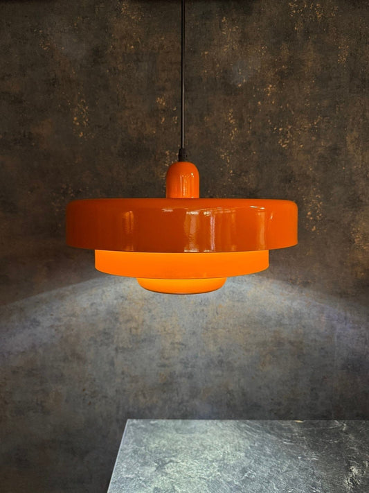 Chroma Arc Pendant Light – Modern Multi-Tone Layered Ceiling Lamp
