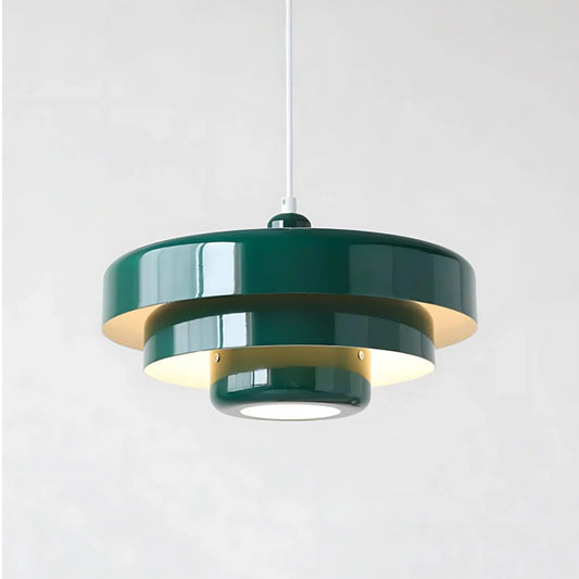 Chroma Arc Pendant Light – Modern Multi-Tone Layered Ceiling Lamp