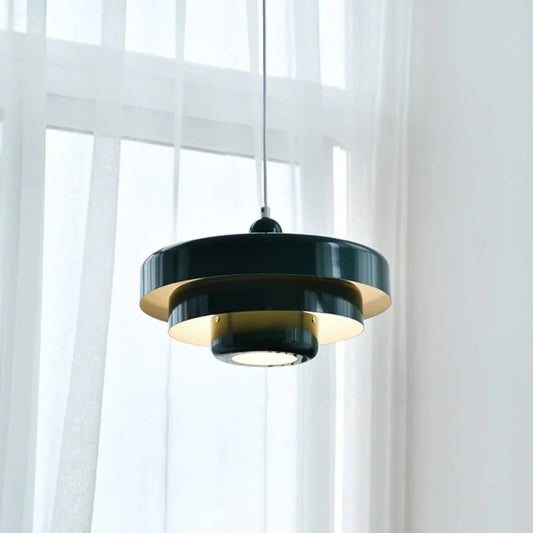 Chroma Arc Pendant Light – Modern Multi-Tone Layered Ceiling Lamp