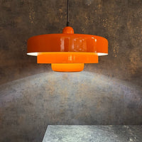 Chroma Arc Pendant Light – Modern Multi-Tone Layered Ceiling Lamp
